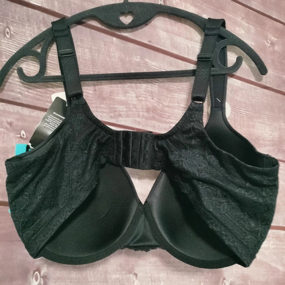 Vanity Fair Beauty Back Full Figure Underwire Bra Size 38D Tags Age Defying Lift - Picture 4 of 8